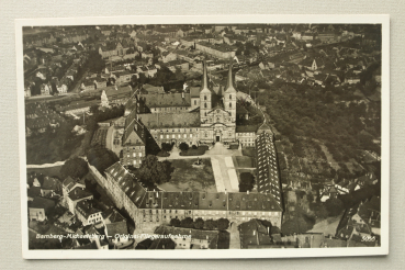 AK Bamberg / 1935 / Michaelsberg / Strassen / Luftbild